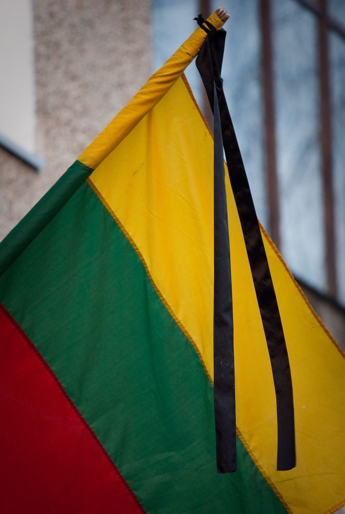 2025 04 25 veliava su gedulo kaspinu